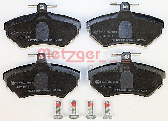 METZGER 1170214 GREENPARTS Bremsbelagsatz, Scheibenbremse